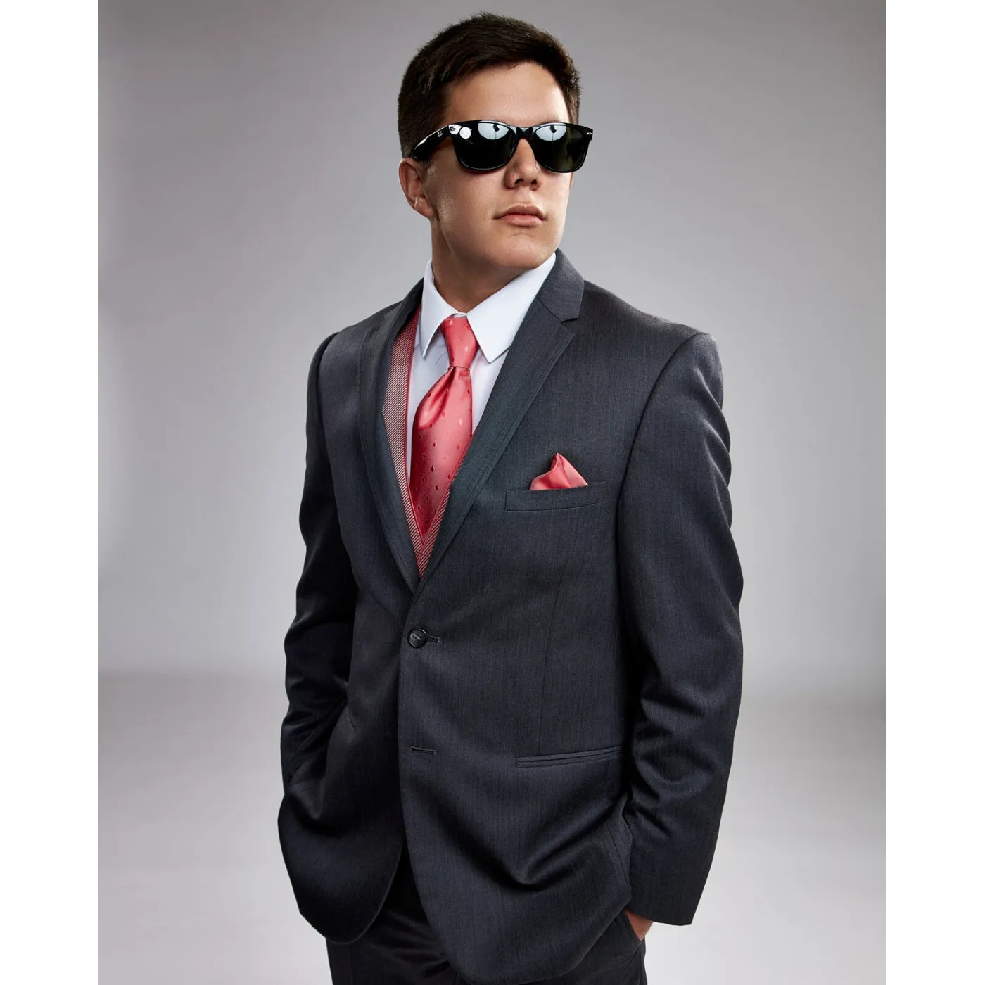 Slim Steel Grey Sterling Suit - Michael Kors
