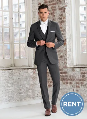 Slim Steel Grey Sterling Suit - Michael Kors