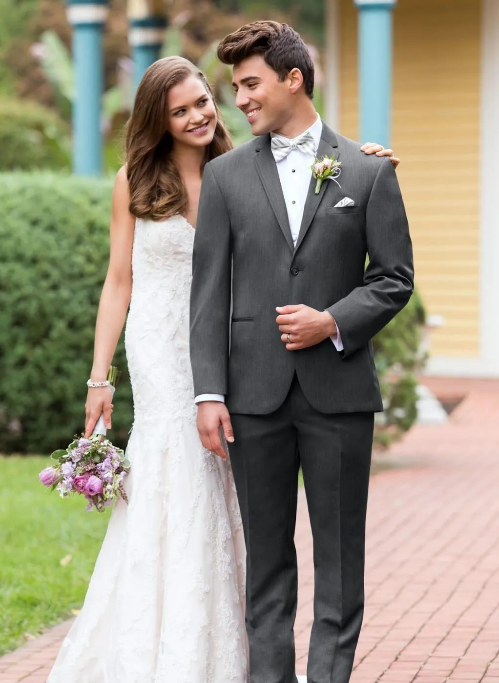 Slim Steel Grey Sterling Suit - Michael Kors