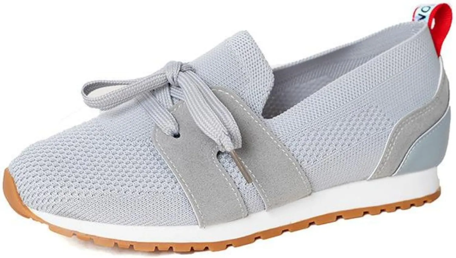 Slip On Sneakers Women Arch Support Walking Shoes Sock Sneakers Mesh Loafers Fashion Casual Running Tennis Shoes 2025