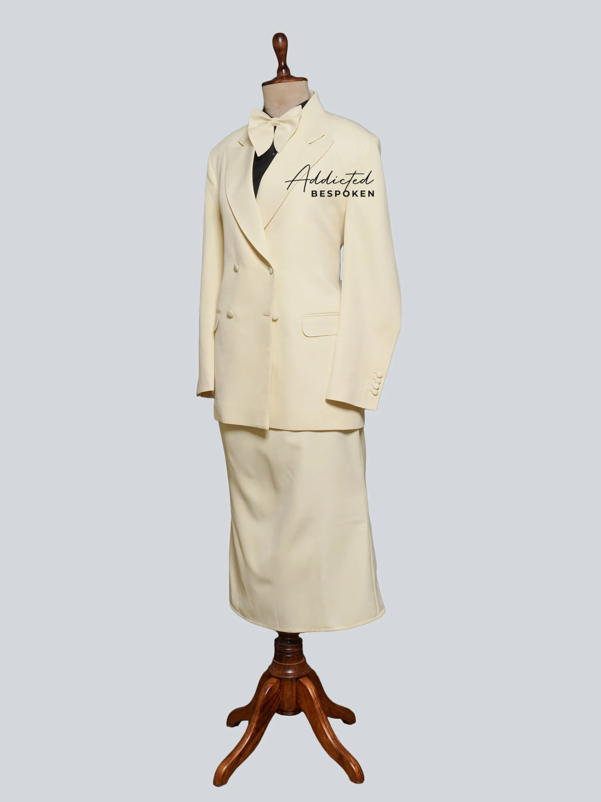 Sophisticated Double-Breasted Ensemble