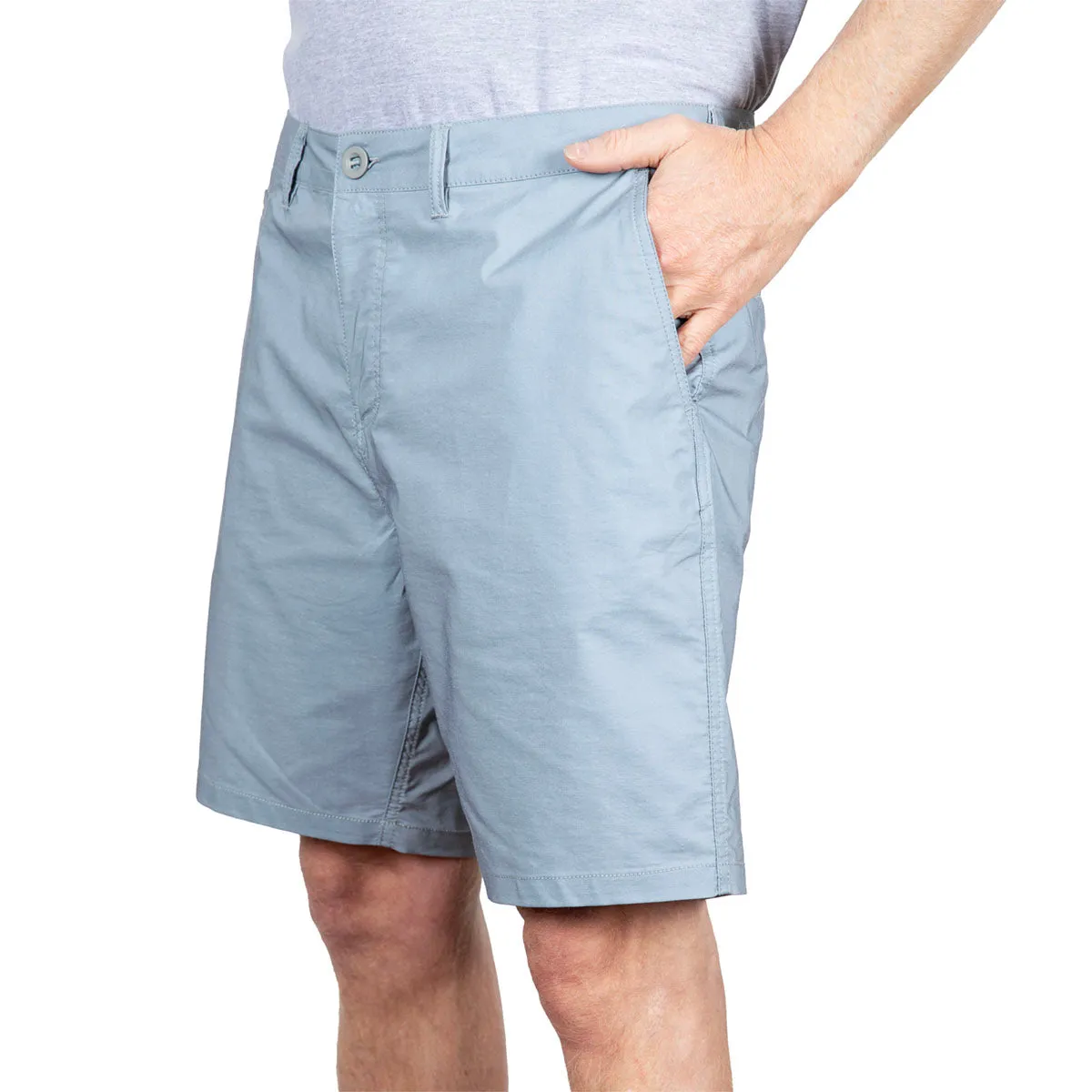 STEWART MEN'S OASIS HYBRID GREY WALKSHORTS