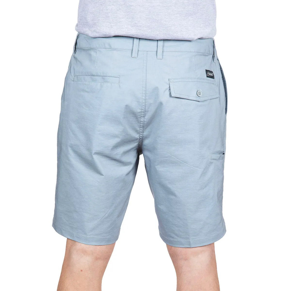 STEWART MEN'S OASIS HYBRID GREY WALKSHORTS