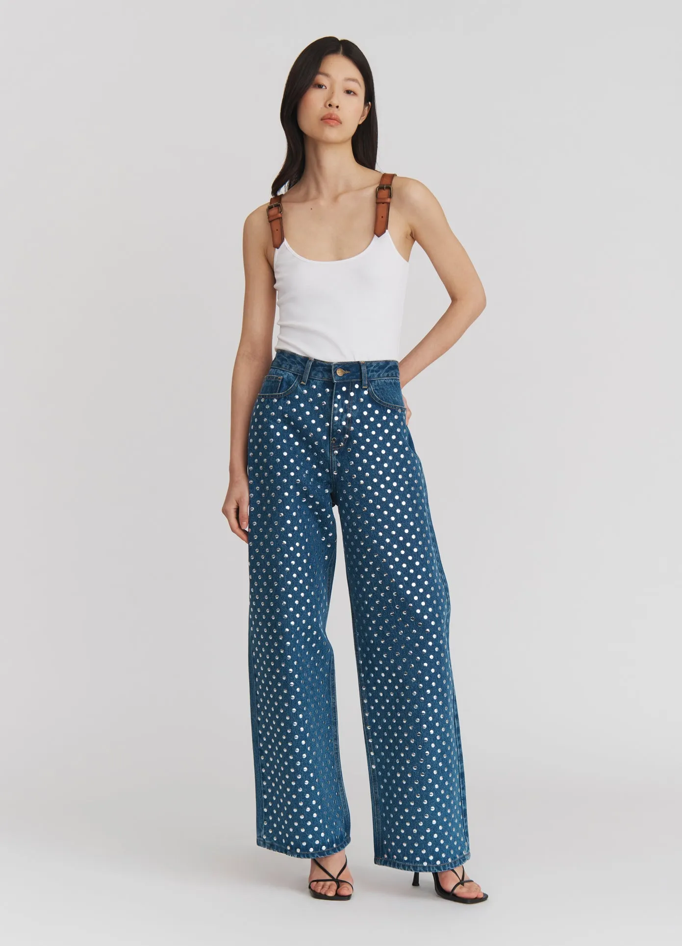 Studded Denim