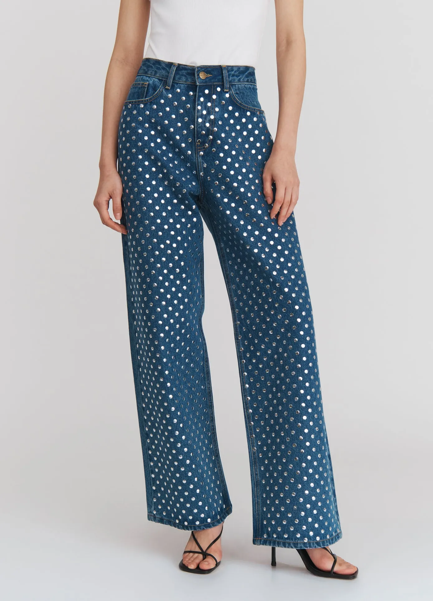 Studded Denim