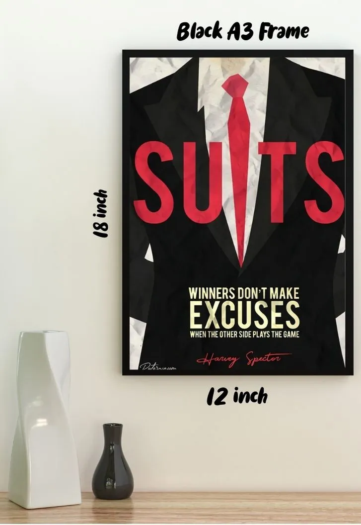 Suits Quote Poster