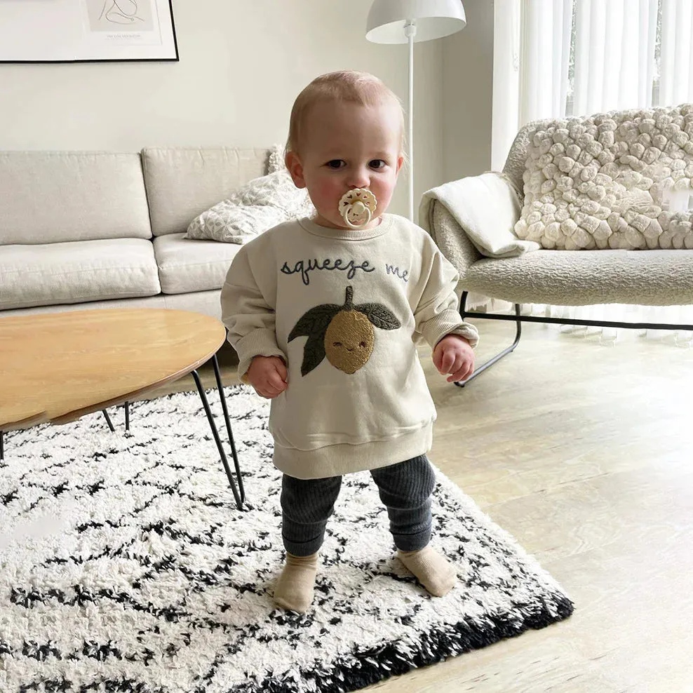 Vintage Long Sleeve Toddler Crewneck Sweatshirts