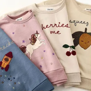 Vintage Long Sleeve Toddler Crewneck Sweatshirts