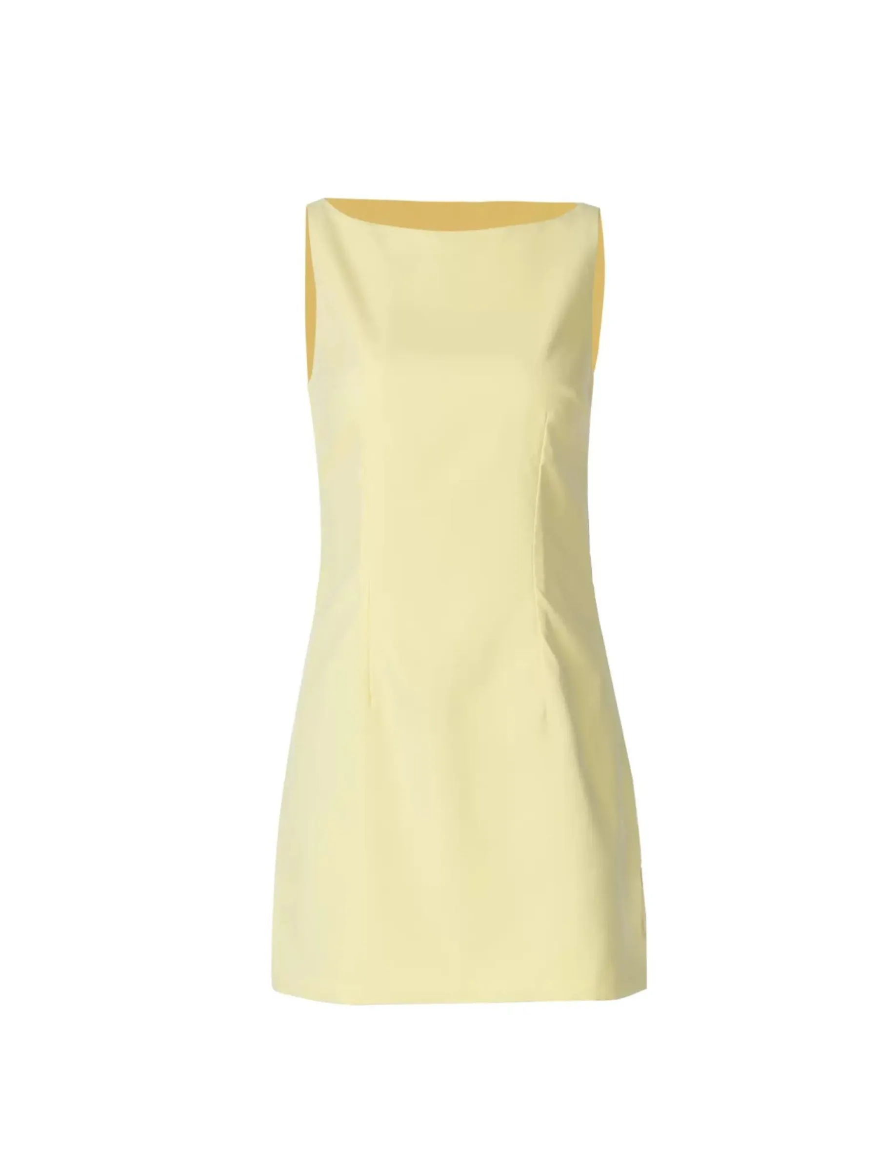 Vvsha Hadia Round Neck Mini Dress