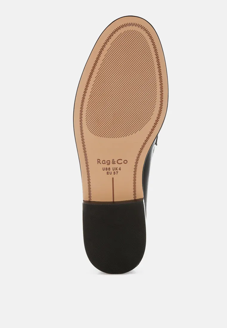 Yelena Real Leather Tassel Loafers